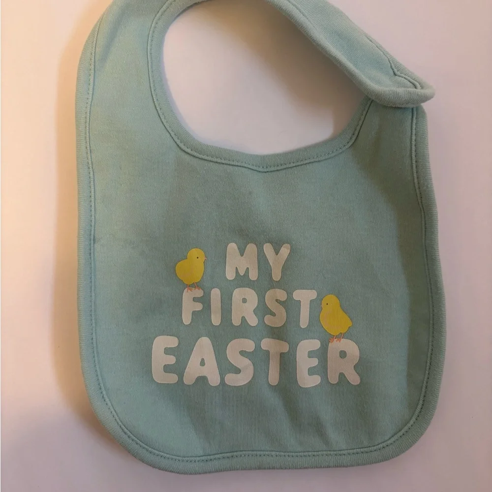 Carters Holiday Baby Bibs Thanksgiving Christmas Easter Halloween drool bib OS